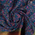 Semi Mysore Silk Sarees - Blue SASFS36807 - Image 2