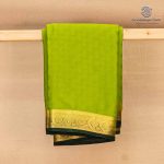 Semi Mysore Silk Sarees - Pea Green SASFS36811