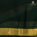 Semi Mysore Silk Sarees - Dark Maroon SASFS36812 - Image 3