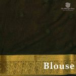 Semi Mysore Silk Sarees - Mustard Yellow SASFS36813 - Image 3
