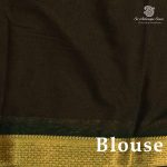Semi Mysore Silk Sarees - Rust Orange SASFS36814 - Image 3