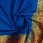 Semi Mysore Silk Sarees - Blue Grotto SASFS36817 - Image 2