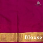Semi Mysore Silk Sarees - Blue Grotto SASFS36817 - Image 3