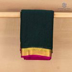Semi Mysore Silk Sarees - Bottle Green SASFS36818