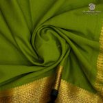 Semi Mysore Silk Sarees - Pea Green SASFS36819 - Image 2
