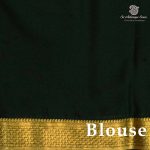 Semi Mysore Silk Sarees - Pea Green SASFS36819 - Image 3