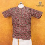 UGA Men's Kurtas - Black and Red SASK0036989