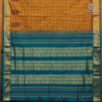 Semi Silk Cotton Printed Sarees – Reno sand SASPC37048 - Image 4
