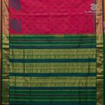 Semi Silk Cotton Printed Sarees – Dual Shade Pink SASPC37059 - Image 4