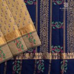 Semi Silk Cotton Printed Sarees – Medium Beige SASPC37061