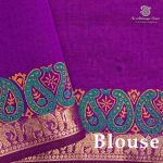Semi Silk Cotton Printed Sarees – Reno Sand SASPC37077 - Image 3