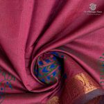 Semi Silk Cotton Printed Sarees – Onion Pink SASPC37080 - Image 2