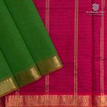 Semi Silk Cotton Sarees – Mehandi Green SASPC37098