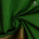Semi Silk Cotton Sarees – Mehandi Green SASPC37098 - Image 2