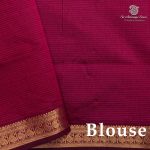 Semi Silk Cotton Sarees – Cerulean Blue SASPC37101 - Image 3