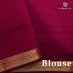 Semi Silk Cotton Sarees – Onion Pink SASPC37102 - Image 3