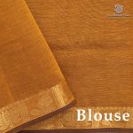 Semi Silk Cotton Sarees – Light Grey SASPC37104 - Image 3