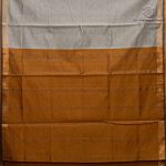 Semi Silk Cotton Sarees – Light Grey SASPC37104 - Image 4
