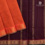 Semi Silk Cotton Sarees – Rust SASPC37105