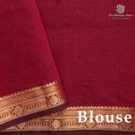 Semi Silk Cotton Sarees – Green SASPC37106 - Image 3