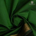 Semi Silk Cotton Sarees – Green SASPC37106 - Image 2