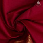 Semi Silk Cotton Sarees – Maroon SASPC37110 - Image 2