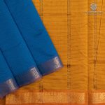 Semi Silk Cotton Sarees – Cerulean Blue SASPC37111