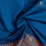 Semi Silk Cotton Sarees – Cerulean Blue SASPC37111 - Image 2