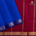 Semi Silk Cotton Sarees – Navy Blue SASPC37116