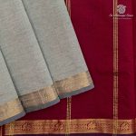 Semi Silk Cotton Sarees – Light Grey SASPC37118