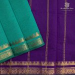 Semi Silk Cotton Sarees – Sea Green SASPC37127