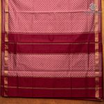 Semi Silk Cotton Sarees – Dusky Rose SASPC37131 - Image 4