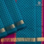 Semi Silk Cotton Sarees – Teal Green SASPC37134