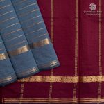 Semi Silk Cotton Sarees – Grey SASPC37139