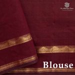 Semi Silk Cotton Sarees – Grey SASPC37139 - Image 3