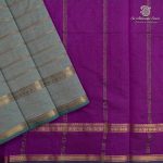 Semi Silk Cotton Sarees – Dual shade Grey SASPC37141