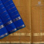 Semi Silk Cotton Sarees – Royal Blue SASPC37143