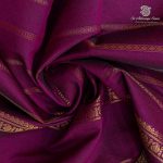 Semi Silk Cotton Sarees – Dark Majenta SASPC37145 - Image 2