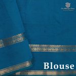 Semi Silk Cotton Sarees – Dark Majenta SASPC37145 - Image 3