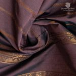 Semi Silk Cotton Sarees – Dual Shade Blue and Pink SASPC37146 - Image 2