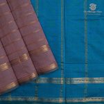 Semi Silk Cotton Sarees – Dual Shade Blue and Pink SASPC37146