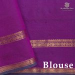 Semi Silk Cotton Sarees – Teal Blue SASPC37148 - Image 3