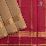 Semi Silk Cotton Sarees – Dark Beige SASPC37150