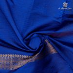 Semi Silk Cotton Sarees – Royal Blue SASPC37154 - Image 2