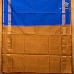 Semi Silk Cotton Sarees – Royal Blue SASPC37154 - Image 4