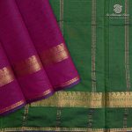 Semi Silk Cotton Sarees – Grape Purple SASPC37155