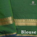Semi Silk Cotton Sarees – Grape Purple SASPC37155 - Image 3