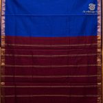 10 Yards Semi Silk Cotton Sarees – MS Blue SASPT0037158 - Image 3