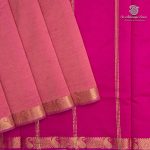10 Yards Semi Silk Cotton Sarees – Onion Pink SASPT0037159