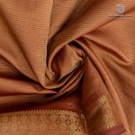 10 Yards Semi Silk Cotton Sarees – Fawn SASPT0037160 - Image 2